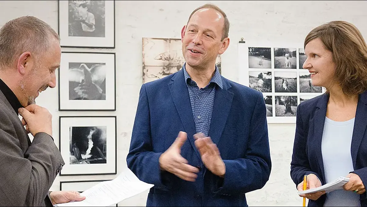 Konsekutivdolmetschen Schälpic Photokunstbar